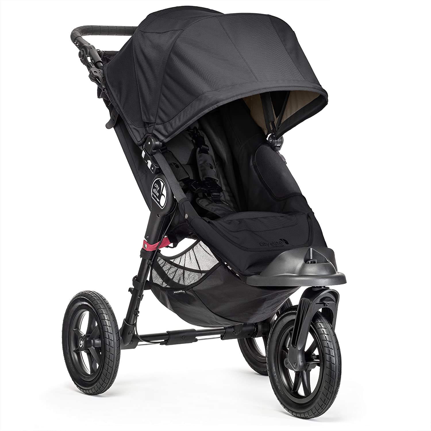 Baby Jogger City Elite Kinderwagen, Schwarz