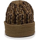 Outdoor Cap Reversible Winter Hat, Beanie Watch Cap for Men & Women, One Size, Brown/Orange