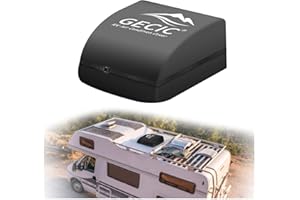 GECIC RV Camper Air Conditioner Cover Trailer AC Covers for RV Roof Unit, Compatible with FOGATTI, BZW, VEVOR, Dometic FreshJet 3 RV Air Conditioner Winter Covers for Outside - RV A/C Cover for Roof