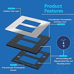 LIDER Double Screwless Metal-Surface Wall