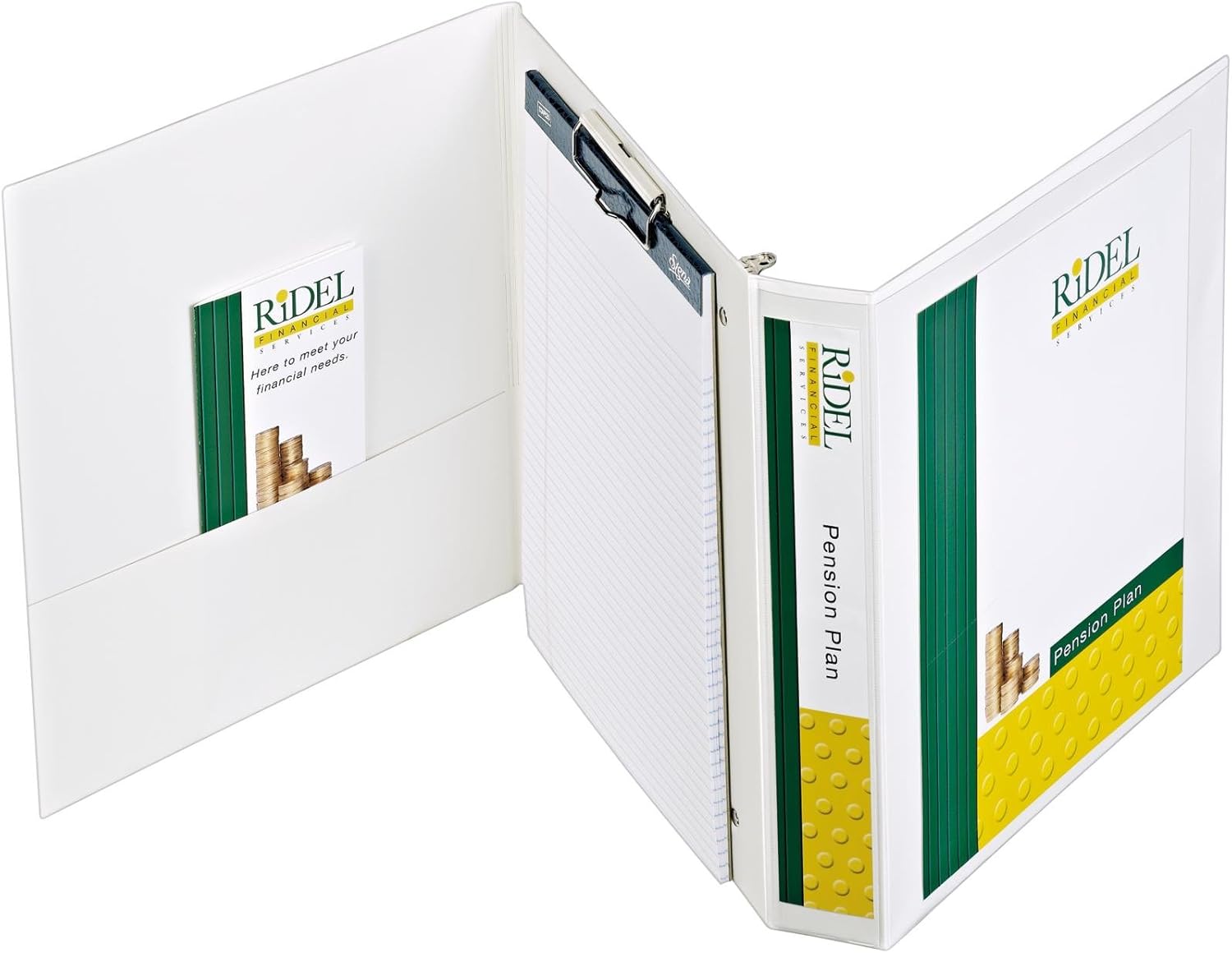 Durable View Portfolio Binder With Clipboard, Letter Size, 11/2 Cap