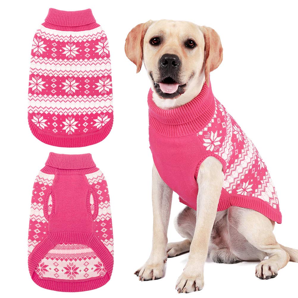 KOOLTAIL Turtleneck Dog Jumper, Soft Sweater Coat, Warm & Comfortable Dog Knit Winter Clothes Outfit — image 1