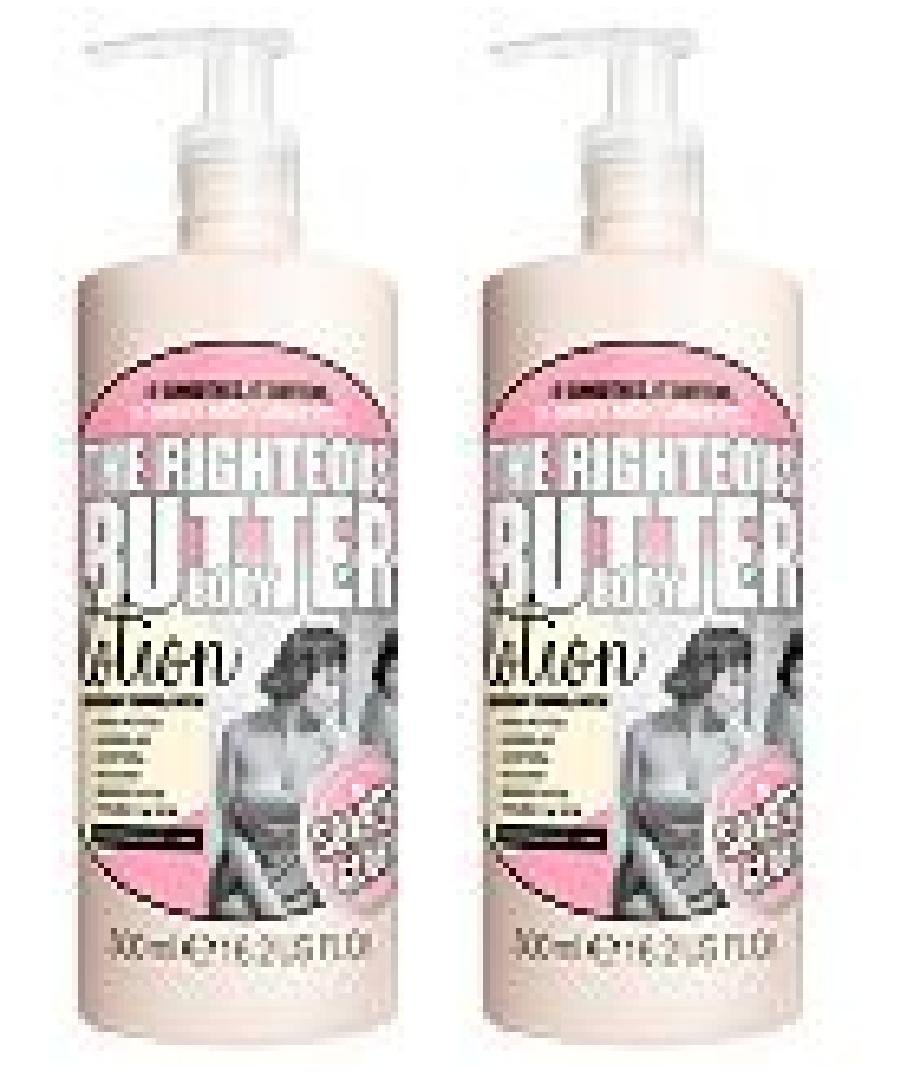 (2 PACK) Soap & Glory The Righteous Butter Body Lotion x 500ml