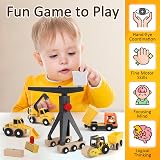 Vanplay Construction Toys Set with Tower Crane Digger Dump Truck Road Roller view 4