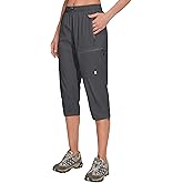 Little Donkey Andy Women's Quick Dry 3/4 Pants Capri Shorts Lightweight Hiking Travel Casual