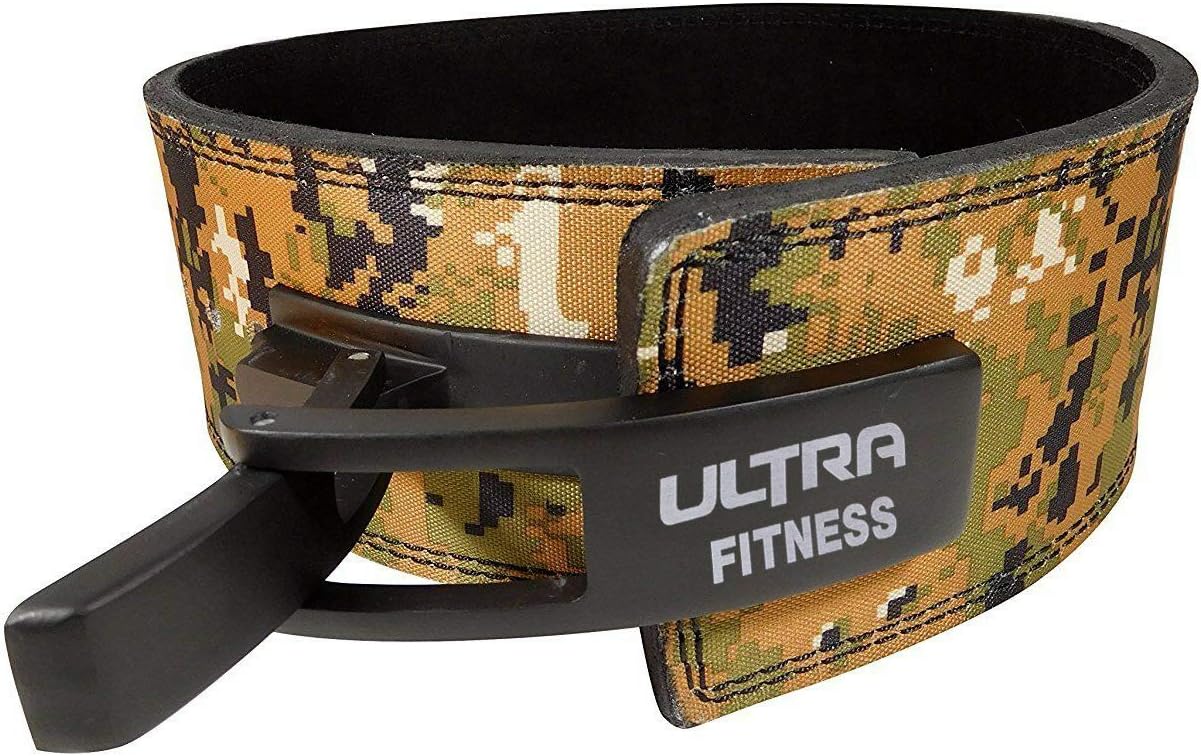 Cinturón de 10 mm Ultra Fitness® Inzer, de piel de vacuno, para ...