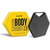 TOOLETRIES Silicone Body Scrubber 2.0, Loofah Alternative - Charcoal | Gentle exfoliating shower scrubber that's quick drying, hygienic and longer lasting than traditional loofahs.