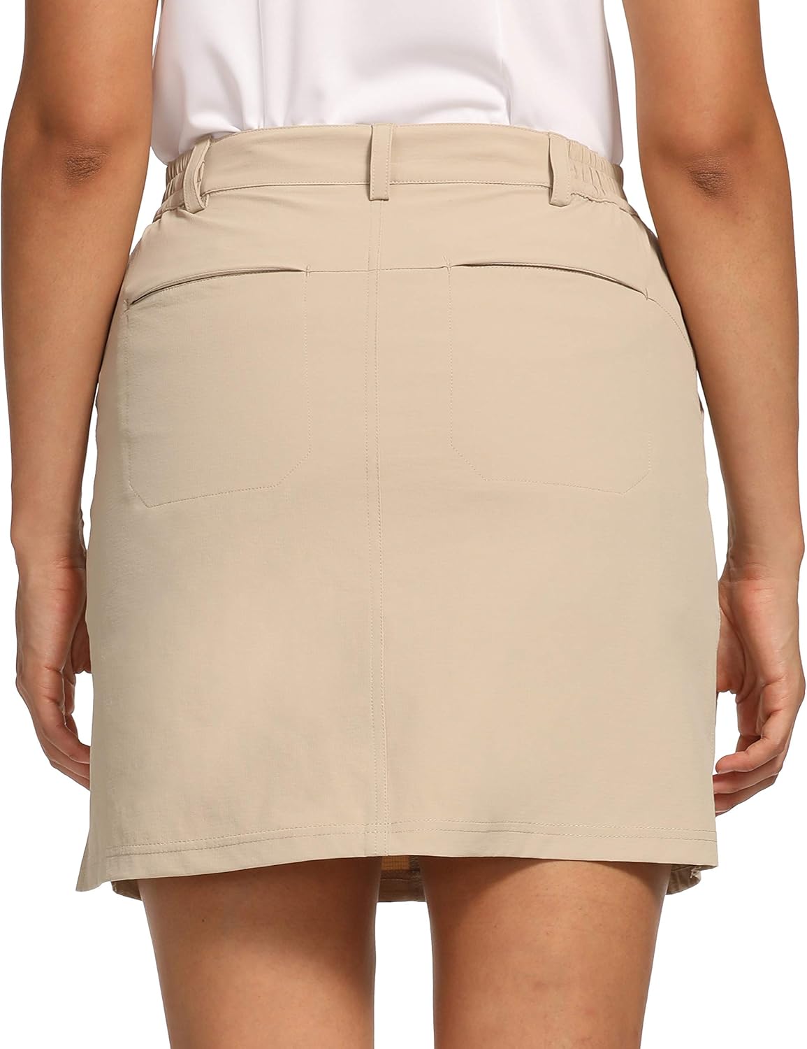 CQC Women's Outdoor UPF 50+ Golf Skort Casual Active Skirts Build-in Shorts with Pockets at  Women’s Clothing store