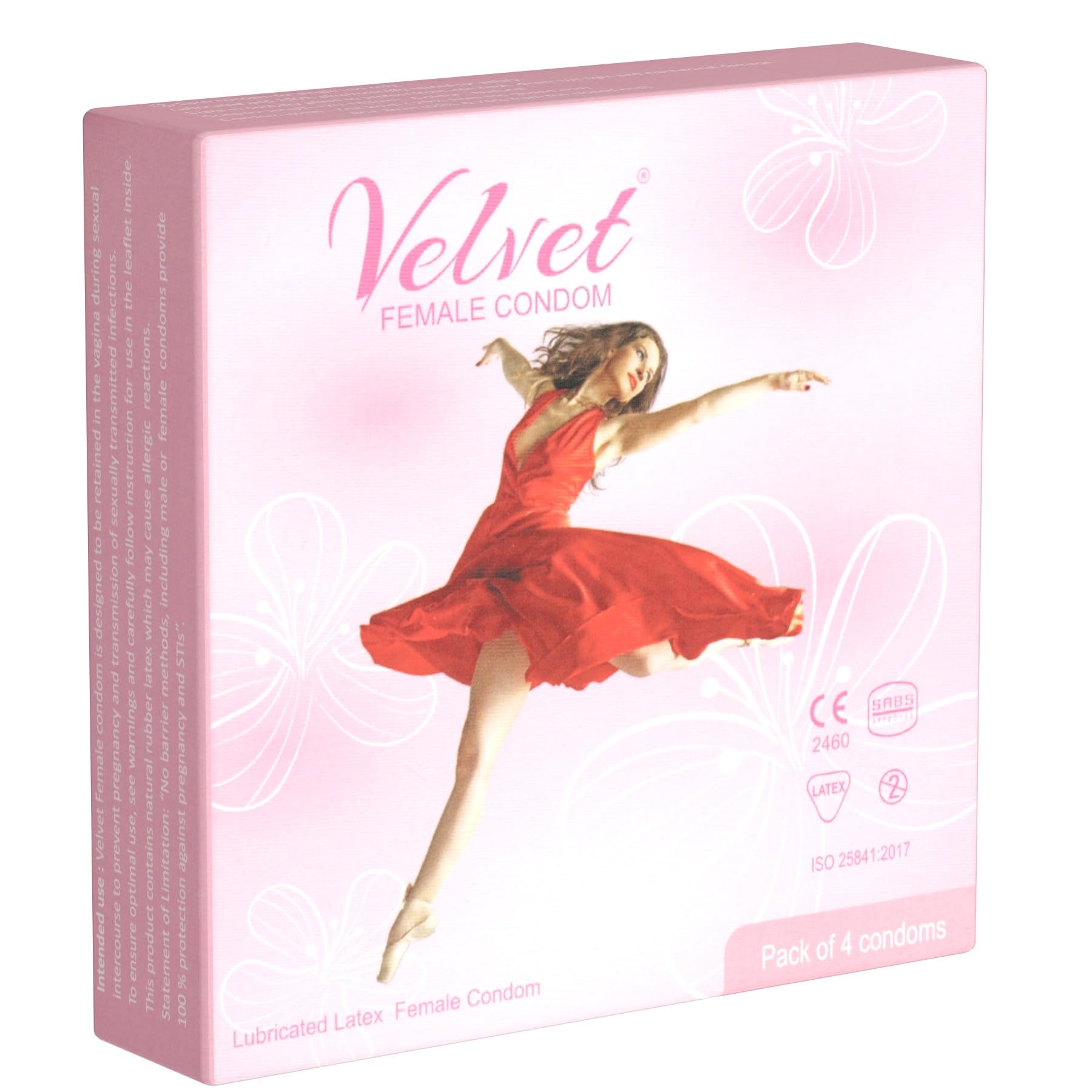 Velvet: 3x Female Latex Condom