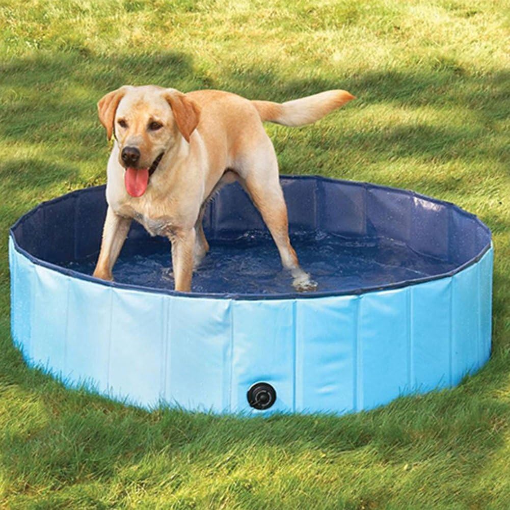 ETbotu Portable Pet Bathtub Collapsible Waterproof Bath Tub Swimming