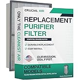 1 Purifier Filter – Compatible with HUNTER® Brand Filter Part # 30962 – Models 30729, 30730, 30763, 36730– Bulk Packs (1 Pack) by Crucial Air