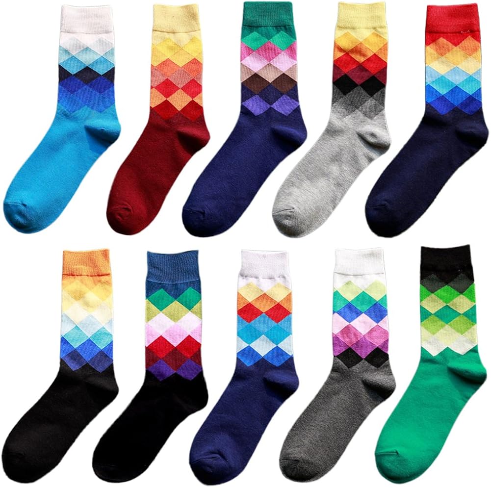 MIOIM Mens Cotton Winter Warm Casual Crew Socks Sport Socks Pack of 1