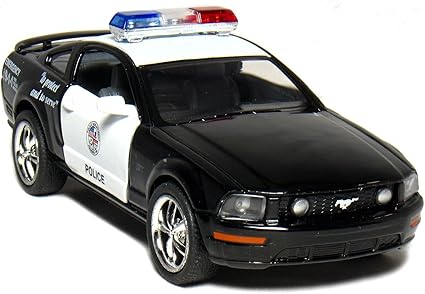 mustang police car toy