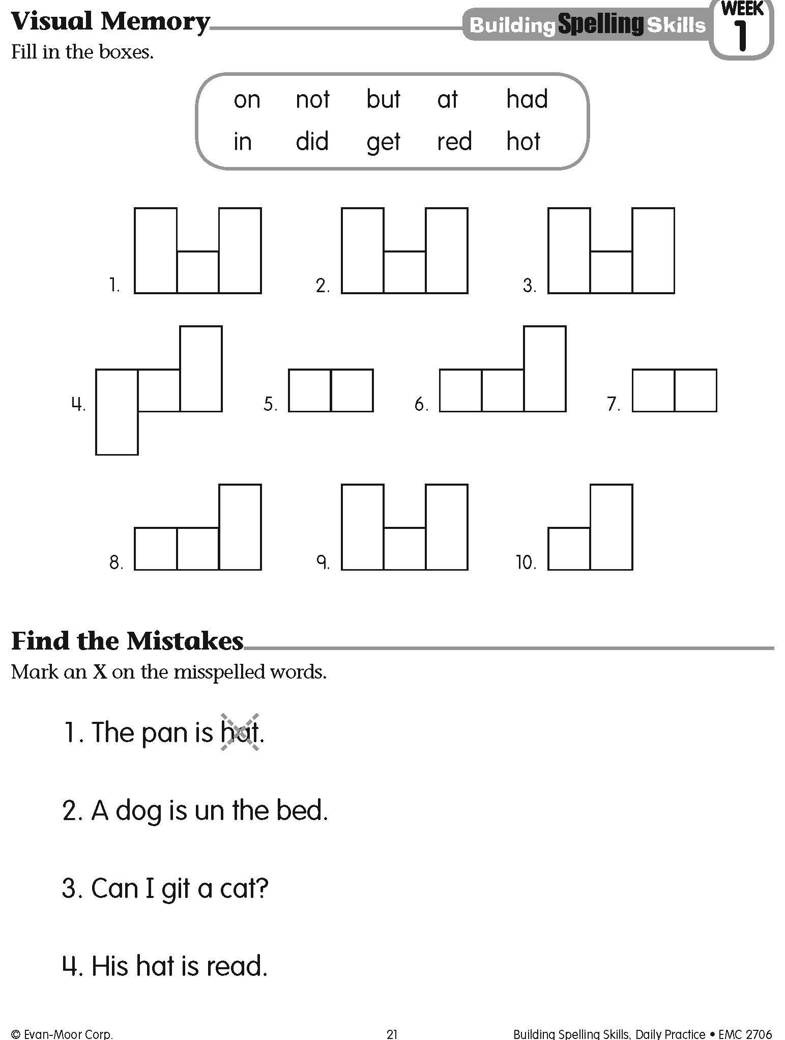 building spelling skills grade 2 evan moor educational publishers 0023472027061 books amazon