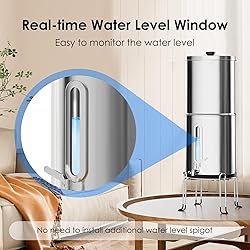 2.25G Gravity Water Filtration System - Water Level