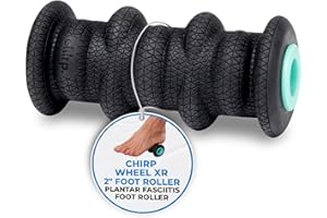 Chirp Wheel XR Foot Massage Roller - Targeted Massage for Plantar Fasciitis and Foot Fatigue, Arch Pain Relief, and Muscle Recovery | High Density Foam Exercise Equipment, 500lbs Capacity, 2" Mint