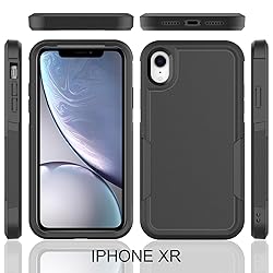 for iPhone XR Case: Dual Layer Protective Heavy