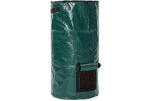 AIYINGYING Environmental Compost Bag Garden Waste Bin Homemade Organic Ferment PE Bag,34 Gallons Potato Grow Bag Outdoor Kitchen Waste Composter Bag Homemade Organic Ferment Waste Disposal Bag for Yard