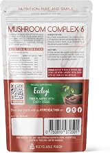 Time Health Mushroom Complex 6 | 120 Capsules | Vegan | UK Made view 2