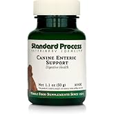 Standard Process Canine Enteric Support, 30 g | Digestive System Support for Dogs, Nutritional Dog Supplement for Gut Health