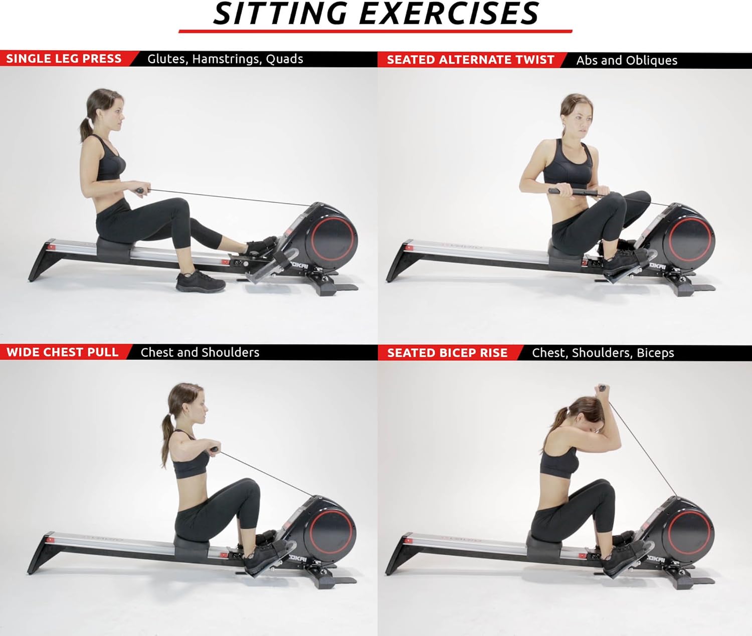 viavito rokai rowing machine