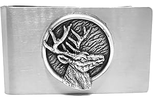 Cigar Cutters by Jim Custom Designed French-Fold Money Clip in Brushed Stainless Steel Money Clip