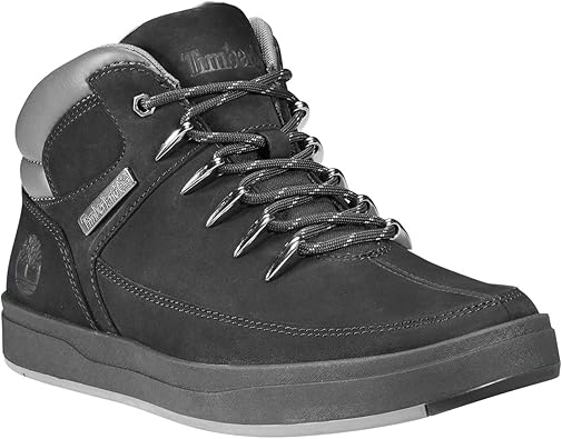 timberland black davis square boots