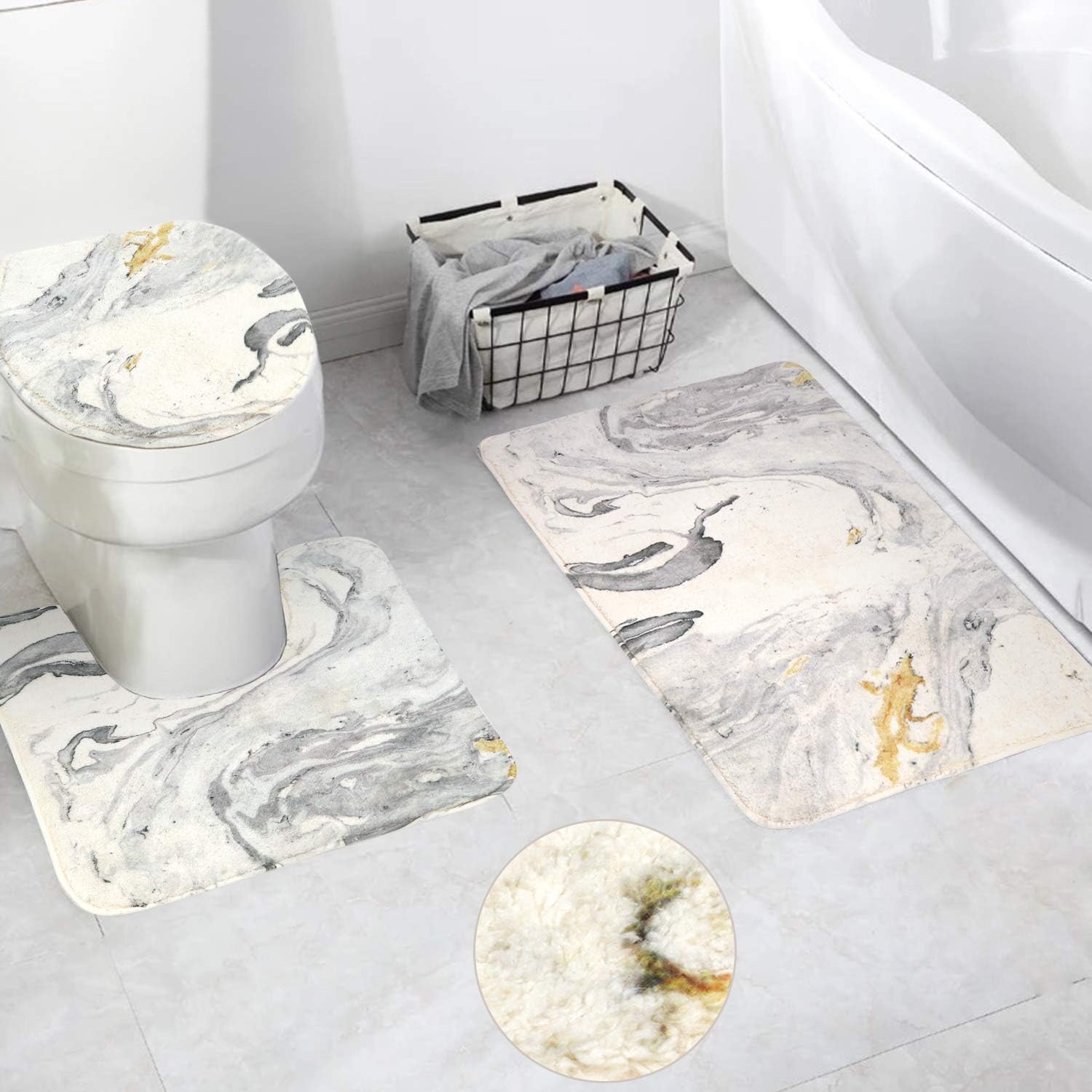 Best long toilet seat rug