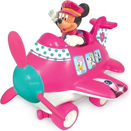 Amazon Co Jp Kiddieland Toys ミニーマウス 飛行機 リミテッド 6 5 X 8 5 X 7 5 Toys
