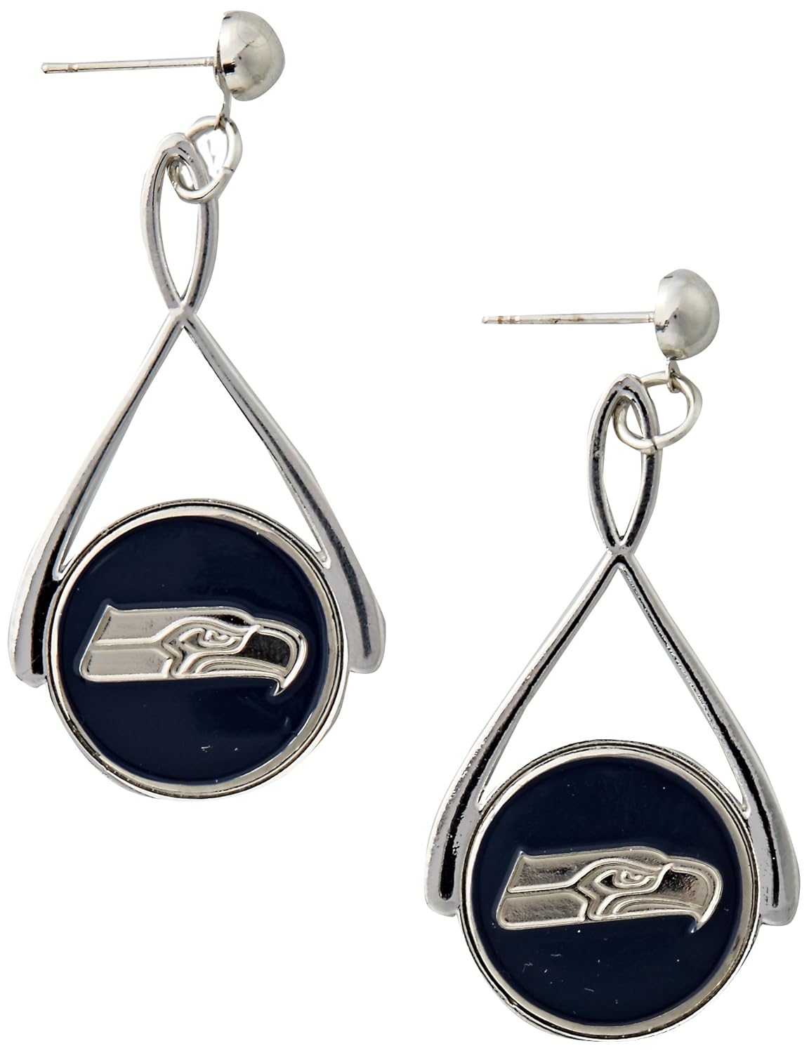 Siskiyou NFL Seattle Seahawks Tear Drop Earrings