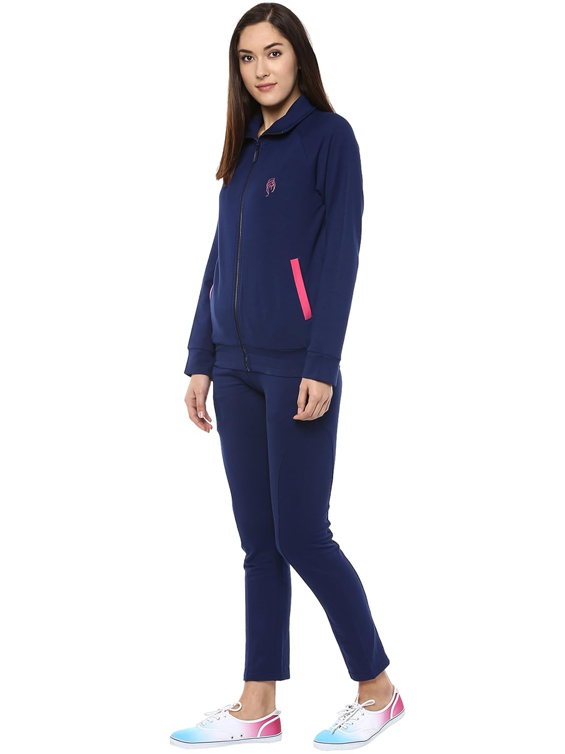 sakhi sang solid navy blue track suits
