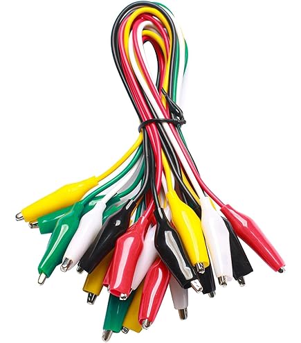 SWANLAKE 2-Piece Dual-Ended Alligator Clip Test Leads, 1000V - View #6