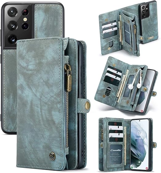 Brown Leather Samsung Galaxy S21 Ultra Magnetic Detachable Wallet Case With Card Slots Galaxy S21 Ultra Snap On Kickstand Back Cover Cases Electronics Accessories Phone Cases Safarni Org