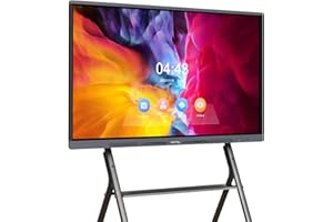 ARMERBOARD 65 Inch 4K UHD Smart Board, Interactive Display,Touch Screen Digital Electronic Whiteboard for Classroom with Wireless Screen Sharing Interactive Whiteboard (Wall Mount Included)