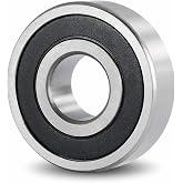 6306-2RZ Bearings, 30x72x19mm Ball Bearing 6306RZ Double Rubber Sealed Shielded Bearing ID 30mm, OD 72mm, Thickness 19mm Ball Bearing, Professional High-Speed Deep Groove Ball Precision Motor Bearings