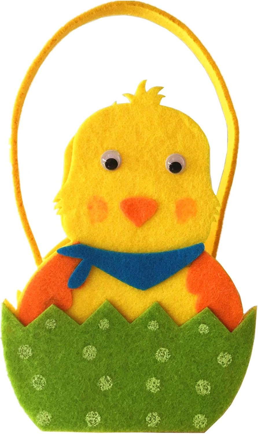 Poussin Lot De 3 Paniers De Paques Sac Cadeau Sac Anniversaire Avec Poignees En Feutrine Motif Poule Violette Famille Coq Jaune Decoration De La Maison Cuisine Maison Mkyra Org