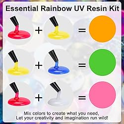 JDiction UV Resin Kit - 8 Colors, 240g Odorless