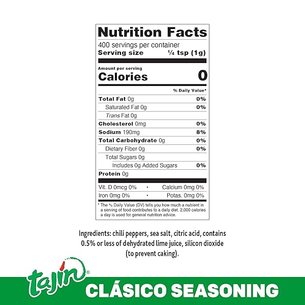 TAJÍN CLÁSICO CHILE LIME SEASONING 14 OZ (PACK OF 1)