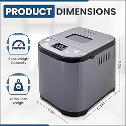 Culinary chef Bread Maker Machine with Nonstick