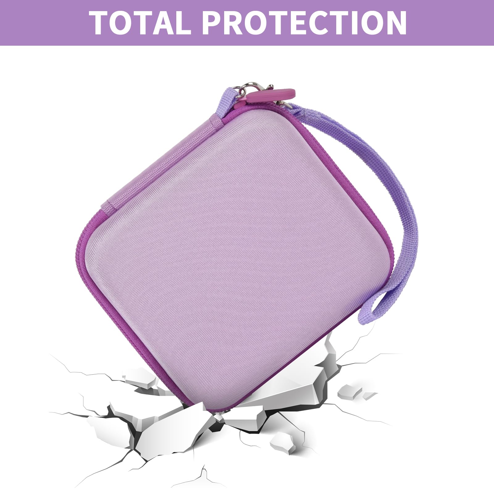 Kids Instant Print Camera Case Compatible with ESOXOFFORE for Dylanto for DUDUDRAGON for GKTZ for ETIKEZ for Dafotil for Careenoah for Aasonida Digital Video Prints Paper Bag (Box Only) Purple