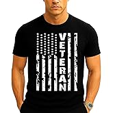 Kropsis Veteran Patriotic U.S Army American Flag Men's T-Shirt