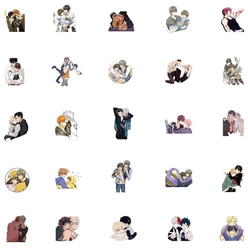 FoxYaye Battle Royale Gaming Stickers - Characters...