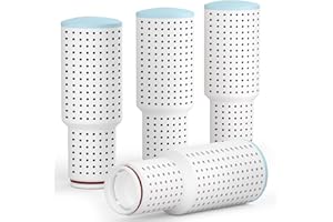 Leemone 4-Pack Humidifier Demineralization Cartridge Compatible with Dreo Humidifiers HM311/311S, HM306, HM409S, Prevents Har