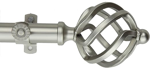 Amazon Com A F Rod Decor Curtain Rod Set 120 170 Inch W Spin