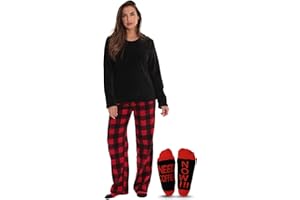 Just Love Ultra-Soft Women’s Pajama Pant Set - Nightgown with Matching Socks