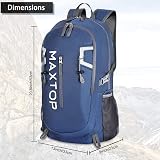 MAXTOP 40L Ultra Lightweight Packable Backpack Foldable Daypack Water Resistant view 2