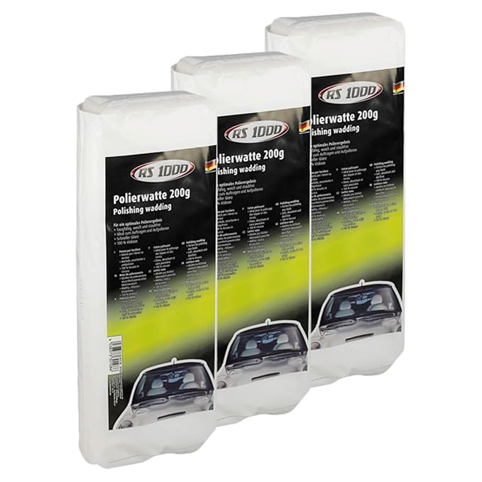 3X Rs1000 Polierwatte 200 G Autopolitur Wax Color Magic Politur Polish Lackpflege Kratzerentferner Set Wachs Autopflege Schle