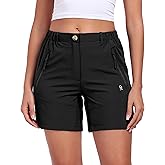 Little Donkey Andy Women's Quick Dry Lightweight Stretch Shorts Outdoor Short Active Hiking Golf