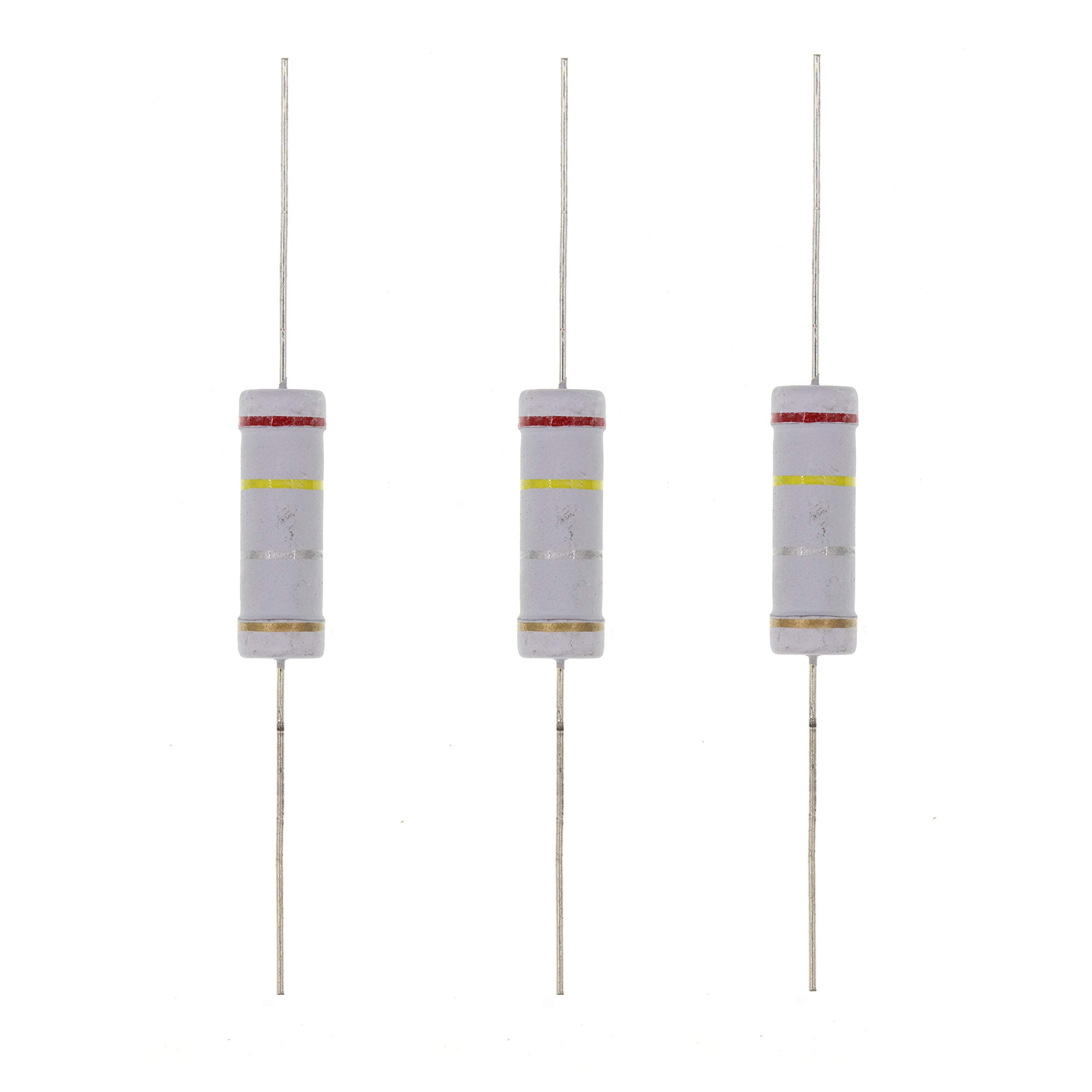 HUABAN 10PCS 5W 5 Watts 0R24 0.24 Ohm 5% Metal Oxide Film Resistor
