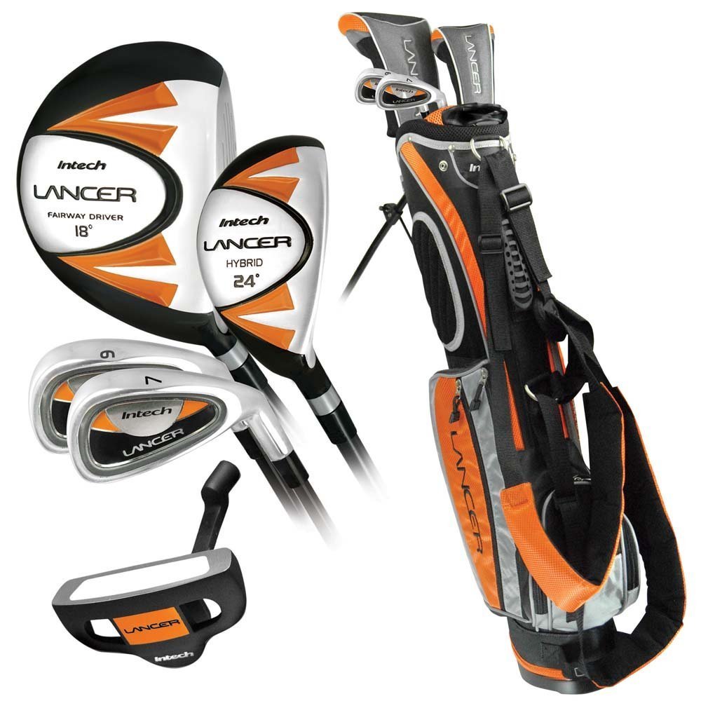 Intech Lancer Junior Golf Set (Age 8-12, Orange)
